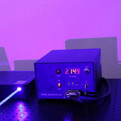 (image for) 458nm DPSS Blue industrial lasers high stability fluorescence super-resolution imaging Raman spectroscopy